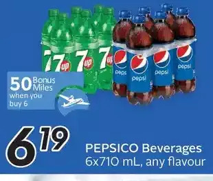 Sobeys Pepsico beverages offer