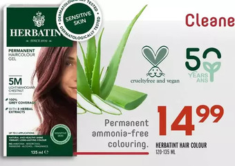 Sobeys Herbatint hair colour offer