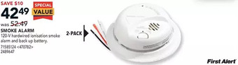 RONA First alert smoke alarm offer