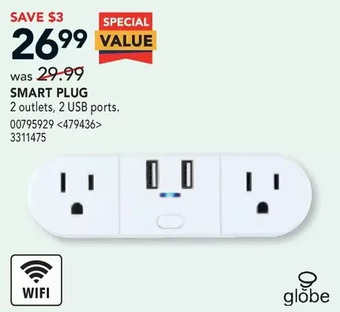 RONA Globe smart plug offer