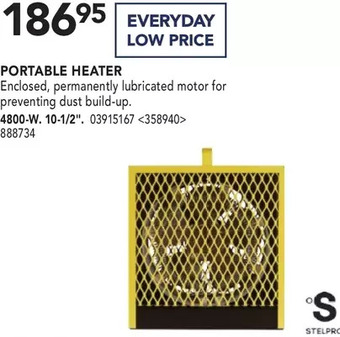 RONA Stelpro portable heater offer