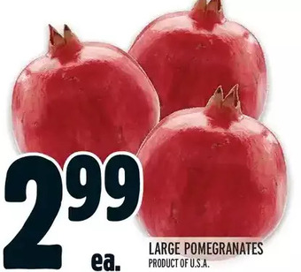 Metro Large pomegranates offer