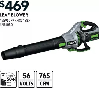 RONA Ego leaf blower offer