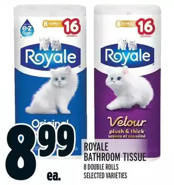 Metro Royale bathroom tissue offer
