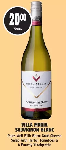 Metro Villa maria sauvignon blanc offer