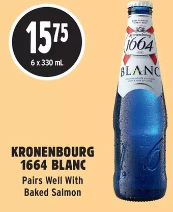 Metro Kronenbourg 1664 blanc offer