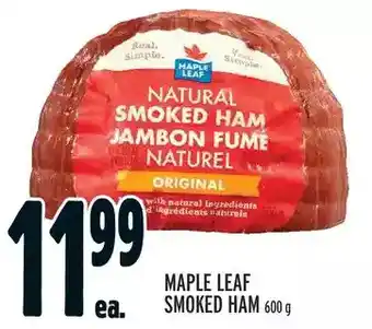 Metro Maple leaf smoked ham offer