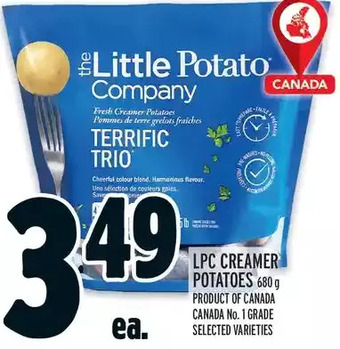Metro Lpc creamer potatoes offer