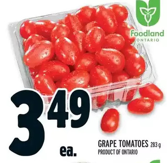 Metro Grape tomatoes offer