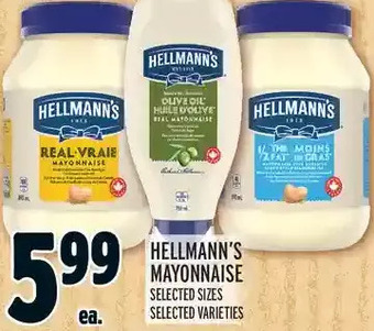 Metro Hellmann's mayonnaise offer