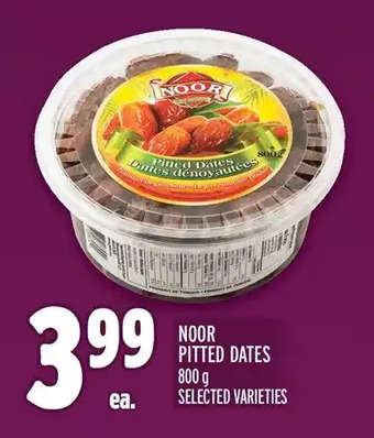 Metro Noor pitted dates offer