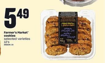 Loblaws Farmer's market™ cookies, 12's offer