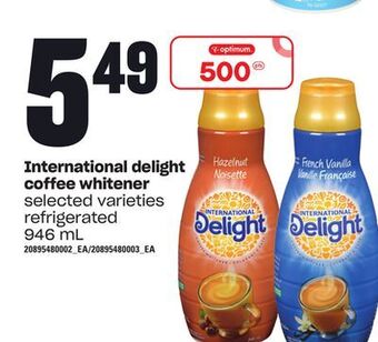 Loblaws International delight coffee whitener, 946 ml offer