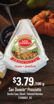 Loblaws San daniele® prosciutto offer