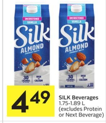 Foodland Silk beverages 1.75-1.89 l offer