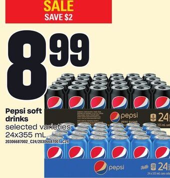 Independent Grocer Pepsi soft drinks, 24x355 ml offer