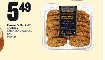 Independent Grocer Farmer's market™ cookies, 12's offer