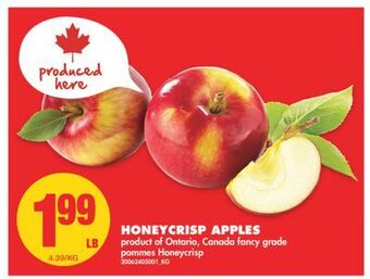 No Frills Honeycrisp apples offer