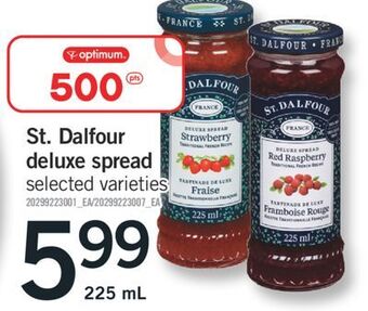 Fortinos St. dalfour deluxe spread, 225 ml offer