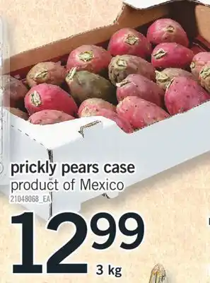 Fortinos Prickly pears case, 3 kg offer