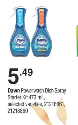 Fortinos Dawn powerwash dish spray starter kit, 473 ml offer