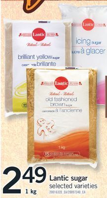 Fortinos Lantic sugar, 1 kg offer