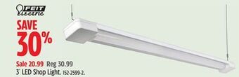 Canadian Tire Feit 3´ led shop light offer