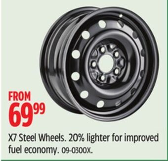Canadian Tire Macpek x7 steel wheels offer