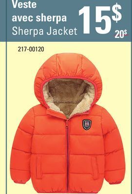 Sushi Shop Sherpa jacket offer