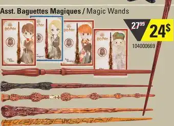 Sushi Shop Magic wands offer