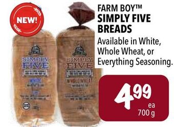Farm Boy Farm boy™ simply five breads offer