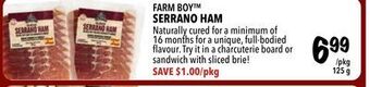 Farm Boy Farm boy™ serrano ham offer