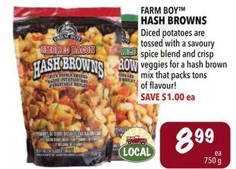Farm Boy Farm boy™ hash browns offer