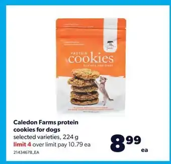 Real Canadian Superstore Caledon farms protein cookies for dogs, 224 g offer