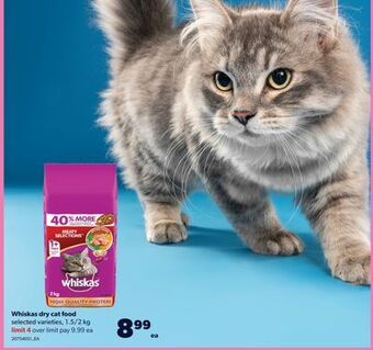 Real Canadian Superstore Whiskas dry cat food offer