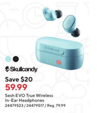 Staples Skullcandy sesh evo true wireless in-ear headphones offer