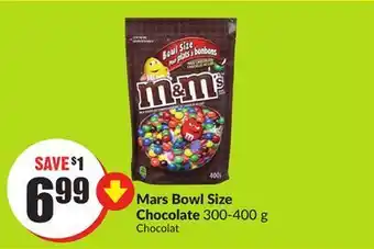 FreshCo Mars bowl size chocolate 300-400g offer