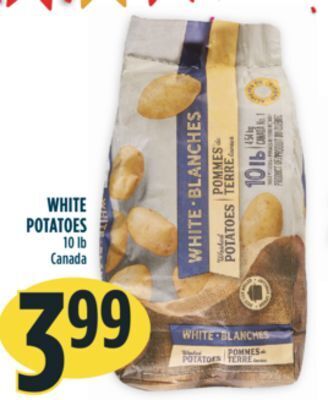 Marché Adonis White potatoes offer
