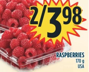 Marché Adonis Raspberries offer