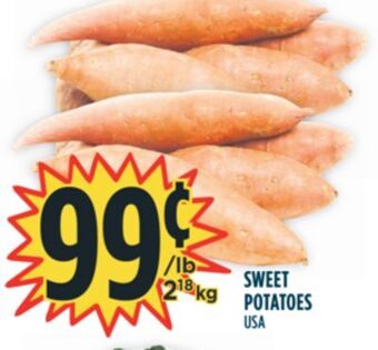 Marché Adonis Sweet potatoes offer