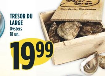 Marché Adonis Tresor du large oysters offer