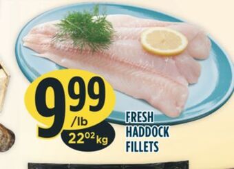 Marché Adonis Fresh haddock fillets offer