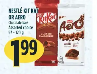 Marché Adonis Nestlé kit kat or aero chocolate bars offer