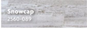 Home Hardware Press & go vinyl plank flooring snowcap offer