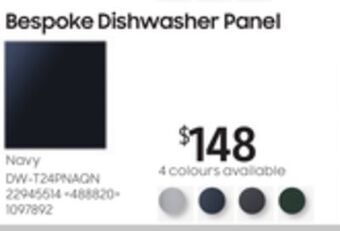 RONA Samsung bespoke dishwasher panel offer