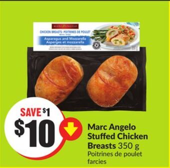 Chalo FreshCo Marc angelo stuffed chicken breasts 350 g offer