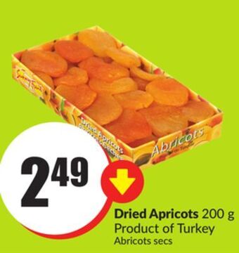 Chalo FreshCo Dried apricots 200 g product of turkey offer