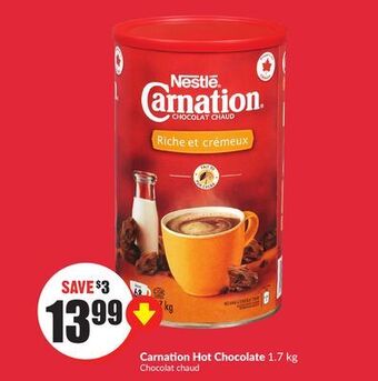 Chalo FreshCo Carnation hot chocolate 1.7 kg offer