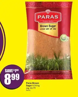 Chalo FreshCo Paras brown sugar 4.54 kg offer