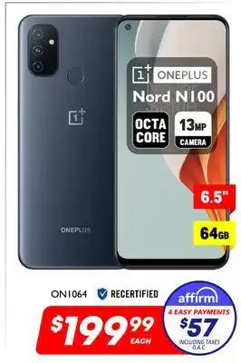 Factory Direct One plus 6.5" nord n100 offer